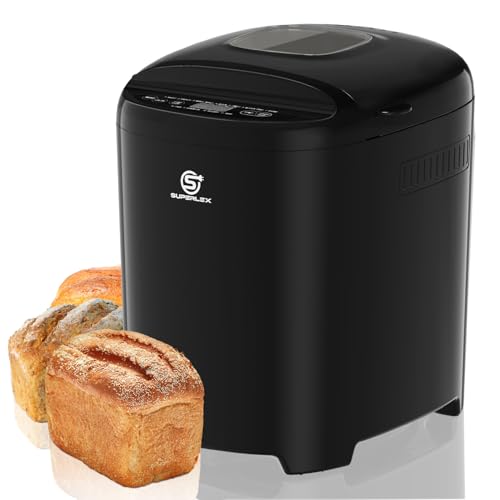 SUPERLEX Brotbackautomat 550W Bread Maker mit 11 Programme 700g 900g