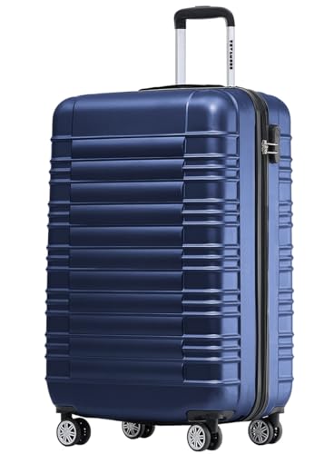 TRVLMORE Koffer & Trolleys - Handgepäck Koffer - Reisekoffer Mit Rollen - Handgepäck Trolley 55x40x20, Hartschalenkoffer Klein, Koffer Handgepäck 55x40x20 Leicht, Trolley Handgepäck, Luggage, Blau