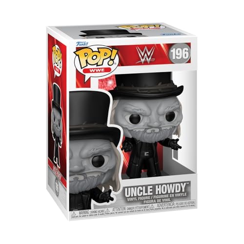 Funko POP! WWE: Uncle Howdy - 1 in 6 Chance of Receiving the Rare Chase Variant - Styles May Vary - Sammelbare Vinylfigur - Geschenkidee - Offizielles Merchandise - Spielzeug für Kinder & Erwachsene