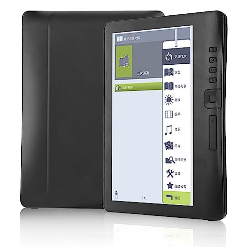 E Book Reader, 7 Zoll Tragbarer E-Book Leser BK7019, Buchlesung, Wasserdichtes Digitales Buch Lesen für Student und Erwachsene (8G Speicher)