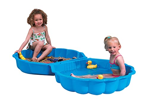 Paradiso Toys Sandbox Shell Blue 87 X 78 X 20 cm