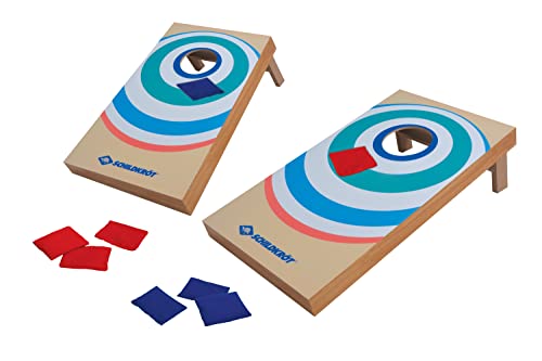 Schildkröt Cornhole Set aus FSC-Holz, Wurfspiel für Garten & Park
