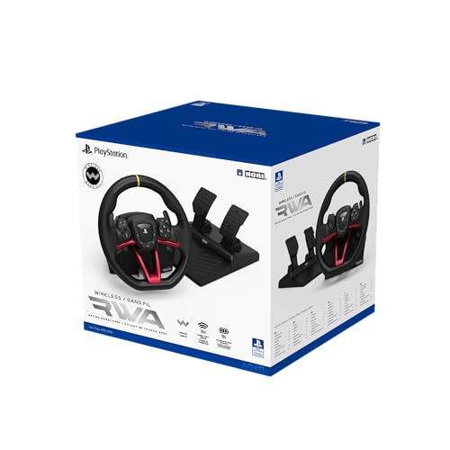 HORI Wireless Racing Wheel Apex für PlayStation 5, PlayStation 4 und Windows 11/10