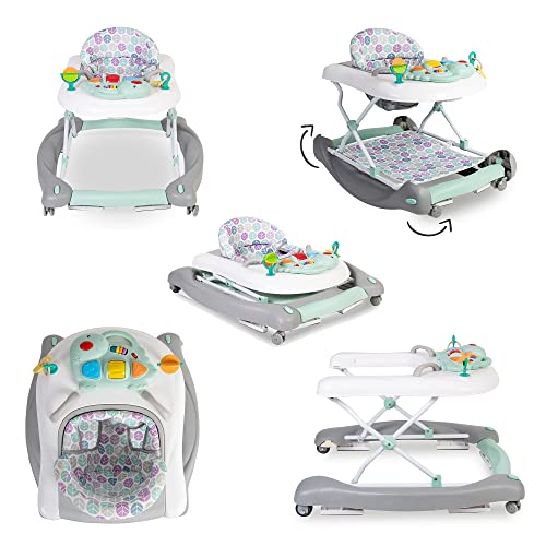 Red Kite Baby Go Round Twist & Walk 3 in 1 Lauflernwagen, Wippe und Push Along, Aqua