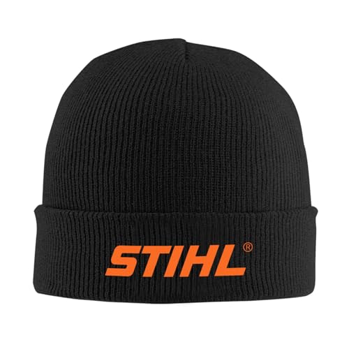 Outdoor-Unisex Elektrowerkzeug Stihls Logo Strickmütze Beanies Herbst-Wintermütze Warme Unisex Hip-Hop-Kappe Männer Frauen Geschenke Personalisiertes Geschenk