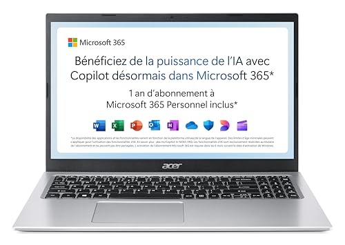 Acer Aspire 1 A115-32-C3AK Ordinateur Portable 15.6