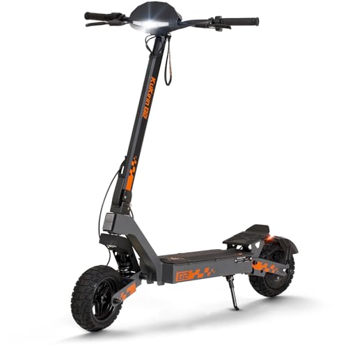 Kukirin E Scooter,Elektro Elektroroller Erwachsene Elektroscooter,E Roller Offroad,Elektro Scooter Roller,Patinete electrico(55 Km Reichweite),G2