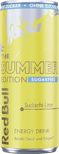 Red Bull Summer Edition 2026 Sudachi-Lime Sugarfree EINWEG, (1 x 250 ml)
