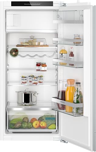 SIEMENS KI42LADD1 iQ500 Einbau-Kühlschrank mit Gefrierfach, 122,5 x 56 cm, Made in Germany, hyperFresh, elektronische Temperaturregelung, autoAirflow, Türalarm