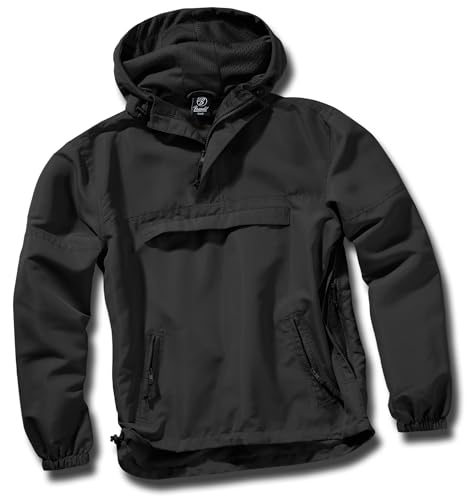 Brandit Summer Windbreaker US Version, Black, M