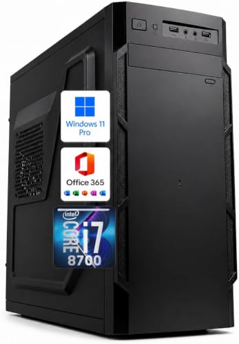 Desktop-PC • Intel Core i7-8700 • 16 GB RAM DDR4 • 512 GB SSD nvme • Windows 11 Pro • WiFi • Office 365 • sofort einsatzbereit • USB 3.0