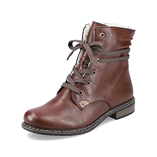 Rieker Damen 71229 Mode-Stiefel, braun, 42 EU