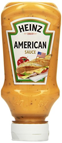 Heinz American Burger Sauce, American Style, Kopfsteherflasche, 1er Pack (1 x 220 ml)