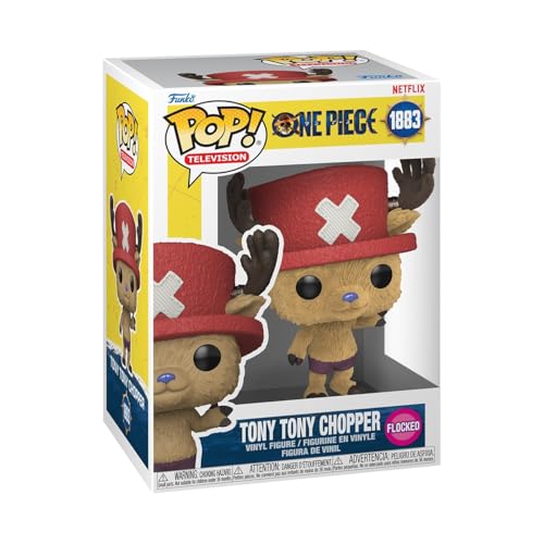Funko POP! Television: Netflix - One Piece - Chopper - Flocked - Sammelbare Vinylfigur - Geschenkidee - Offizielles Merchandise - Spielzeug für Kinder & Erwachsene - Modellfigur für Sammler