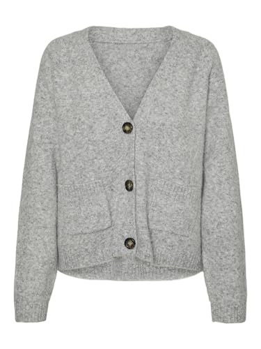 VERO MODA VMBOOM LS V-Neck Button Cardigan GA NOOS