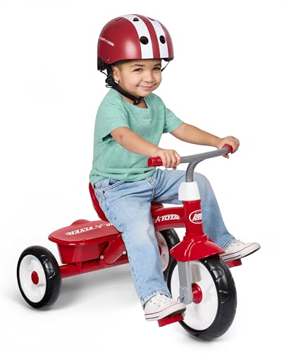Radio Flyer Rotes Dreirad, Dreirad für Kleinkinder im Freien, Alter 2,5 bis 5 Jahre (exklusiv bei Amazon)