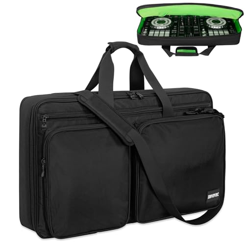 OUUTMEE DJ Controller Tragetasche, 77.5 x 54.5 x 17.5cm, passend für Pioneer XDJ RX/XDJ-RX3/RX2 DJ Controller Tragetasche, DJ Schutztasche mit Schulterriemen