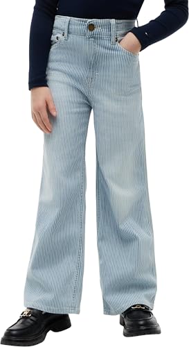 Tommy Hilfiger Girl's Mabel Denim Stripe KG0KG09418 andere Jeans, Denim (Denimstripe), 14 Jahre