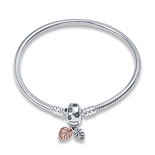 Pandach Armband Damen 925 Sterling Silber, Armbänder Moments Schlangen-Gliederarmband Armkette Valentinstag Muttertag Geburtstags Weihnachten Geschenk für Frauen Freundin Mama CMB051