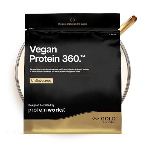 Protein Works | Vegan Protein 360 - Gold, Geschmacksneutral, 2kg