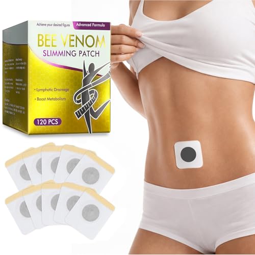 Abnehmpflaster zum Abnehmen Schnell Fettverbrenner Kur mit 120 Stück Natürliche Inhaltsstoffe zur Unterstützung der Fettverbrennung am Bauch und Körper für Damen und Herren 120 Pcs (Pack of 1)