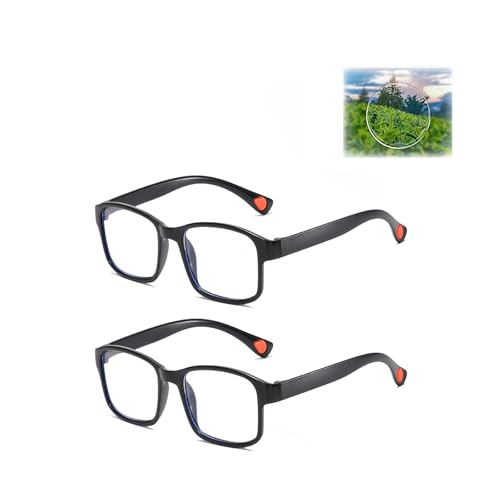 CesmiPSteh Brille Die Sich Automatisch Der Sehstärke Anpasst, Intelligente Zoom Brille Automatischer Fokussierung,Autofokus Brillen mit Selbsteinstellung,Adaptive Blaulichtschutz Fokus Brillen (W112)