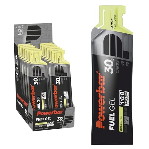 Powerbar - Black Line - Fuel 30 Gel - Lemon - 12x50ml - koffeinfreies Kohlenhydratgel