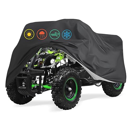 ATV Abdeckhaube Wasserdicht ATV-Abdeckung Quad-Abdeckung für Polaris, Yamaha, Suzuki, Honda, Kawasaki, Kart