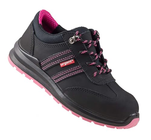 Urg Damen Arbeitsschuhe Sicherheitsschuhe Schutzschuhe Stahlkappe S1 Gr.36-41(214S1) (38)