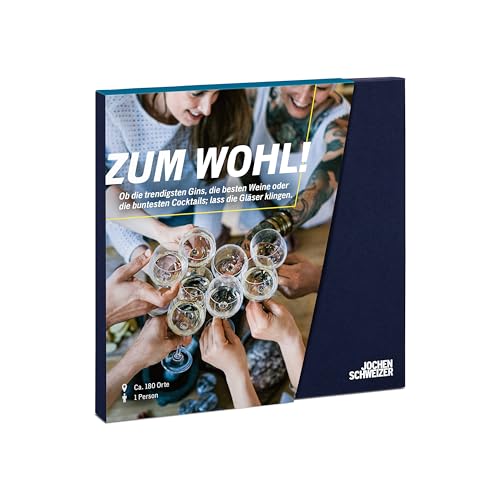 JOCHEN SCHWEIZER Geschenkbox Zum Wohl! Freie Erlebnisauswahl an 658 Orten, Erlebnis-Gutschein für 1 Person