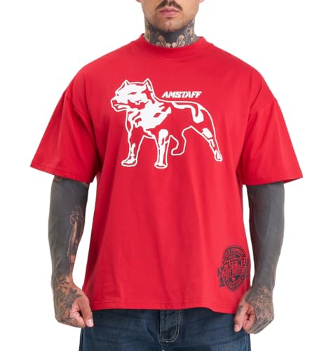 Amstaff Gattos T-Shirt Red L