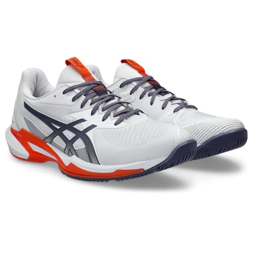 ASICS 1041A437-103 Solution Speed FF 3 Clay Herren White/Greyish Purple EU 45