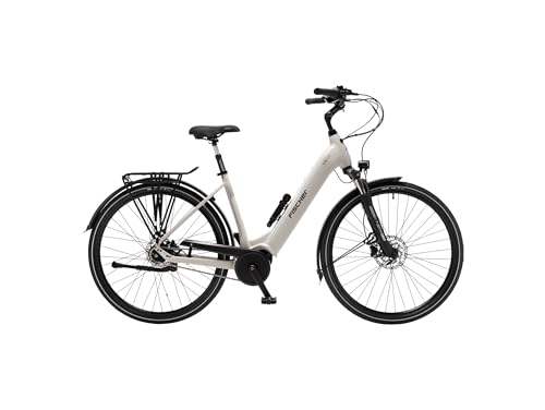 Fischer E-Bike City CITA 4.3i Elektrofahrrad für Damen und Herren, RH 50, Mittelmotor 65 Nm, 36 V Akku