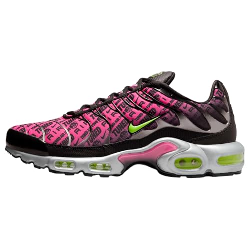 Nike Herren Air Max Plus Mercurial XXV Laufschuhe Sneaker, Schwarz/Volt/Hyper Pink, 44.5 EU