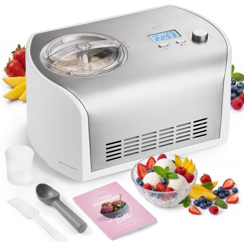 SPRINGLANE Elli Eismaschine 1,2 L, 135 W Kompressor, Edelstahl