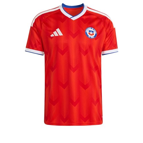 adidas Herren Chile Heimtrikot WM 2026, kurzärmelig, active red (rot), L