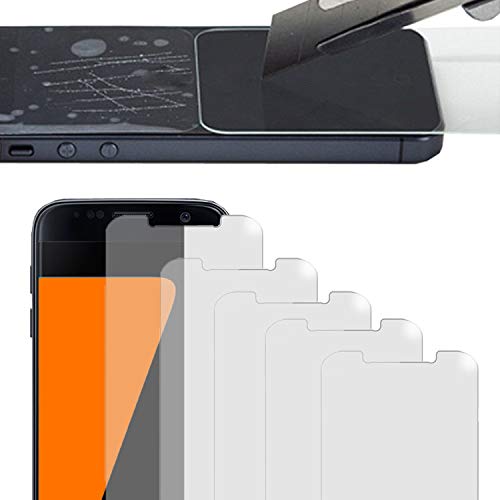 Eximmobile - 5 Stück Displayschutzfolie kompatibel mit LG L40 Schutzfolie Selbstklebende Displayfolie biegsame Schutzfolie dünne Flexible Folie transparent klar Anti Kratzer