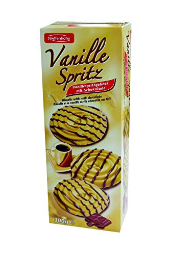Vanille Spritz Spritzgebäck Vanille mit Schokolade 300g