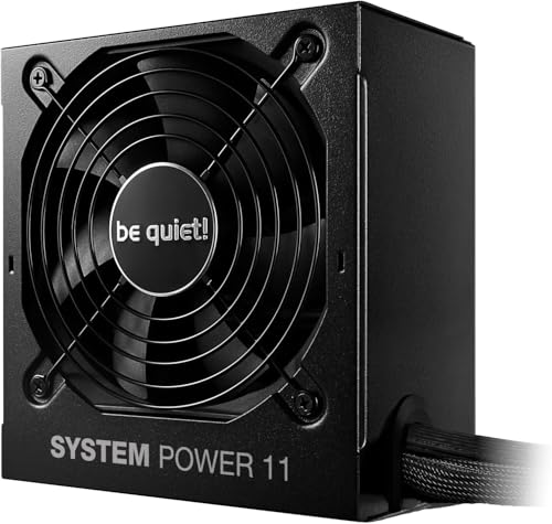 be quiet! System Power 11 550W Netzteil, ATX 3.1-Netzteil, volle Unterstützung für PCIe 5.1 GPUs, 120mm be quiet! Lüfter, Starke 12V-Leitung, DC/DC-Wandler, 80 Plus® Bronze Effizienz
