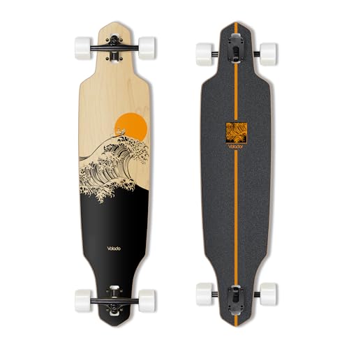 Volador Longboard aus Ahornholz, 101,6 cm (40 Zoll), Basic Cruiser (Kanagawa)