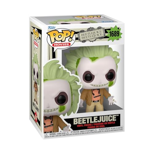 Funko Pop! Movies: BJ 2 - Beetlejuice - Beetlejuice 2 - Vinyl-Sammelfigur - Geschenkidee - Offizielle Handelswaren - Spielzeug Für Kinder und Erwachsene - Movies Fans - Modellfigur Für Sammler
