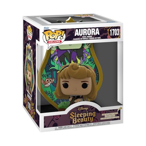 Funko POP! Deluxe: Sleeping Beauty - Aurora - (Glass) - Dornröschen/Dornröschen und der Prinz - Vinyl-Sammelfigur - Geschenkidee - Offizielle Handelswaren - Spielzeug Für Kinder und Erwachsene
