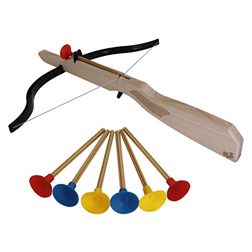 KS Stephan Armbrust @ -1, einzeln + 6 Pfeile, Holz, Beidh??ndig, Armbrust-Zielspiel