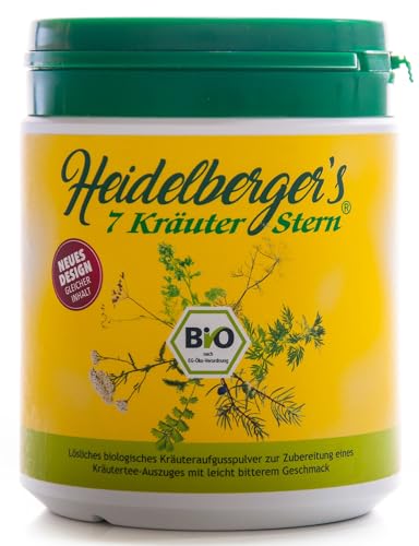 KORIER Heidelbergers 7-Kräuter-Stern, Bio, gemahlenes Pulver - 250g
