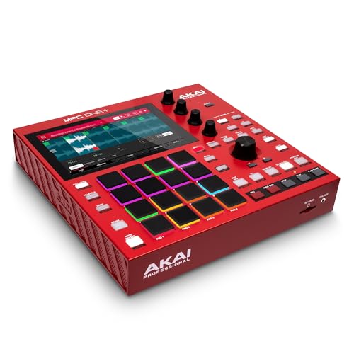 Akai Professional MPC One+ Standalone Drum Machine, Beat Maker und MIDI Controller mit WiFi, Bluetooth, Drum Pads, Synth Plug-Ins, Touchscreen und Native Instruments Integration