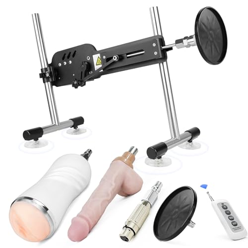 ANNGEOK Fickmaschine Sexmaschine mit Gummimuschi Fickle Maschinen für die Männer Sex Spielzeug Sex Maschine mit Taschenmuschi Automatische Dildo Stoßfunktion für Mann