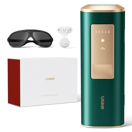 Ulike Air 2 IPL Geräte Haarentfernung für Damen und Herren mit Eiskühltechnik, nahezu schmerzfreie Ergebnisse, Sichere Alternative zur Laser Haarenentfernung, für Körper und Gesicht