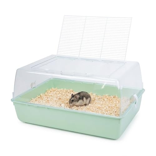 FERPLAST Gabbia Roditori MINI DUNA per Criceti, Topolini, in Plastica. 55x39xh27cm