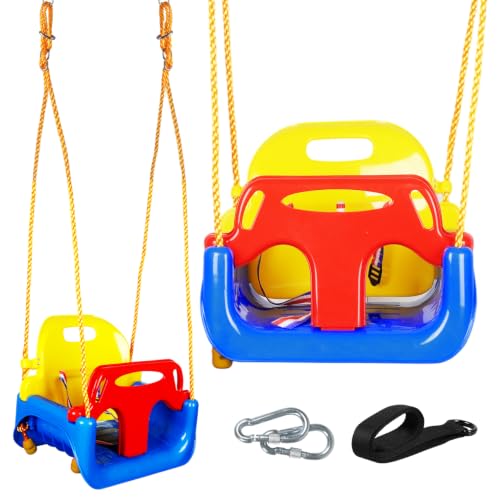 KINSPORY Kinderschaukel 3 in 1, Babyschaukel, Baby Swing