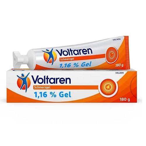 Voltaren Schmerzgel mit blauem Komfort-Drehverschluß 180g
